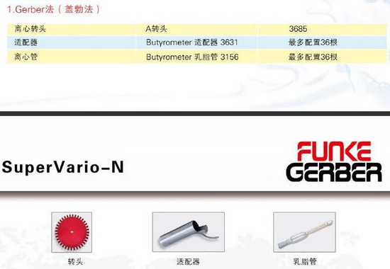 德國進口Gerber蓋勃乳脂離心機SuperVario N